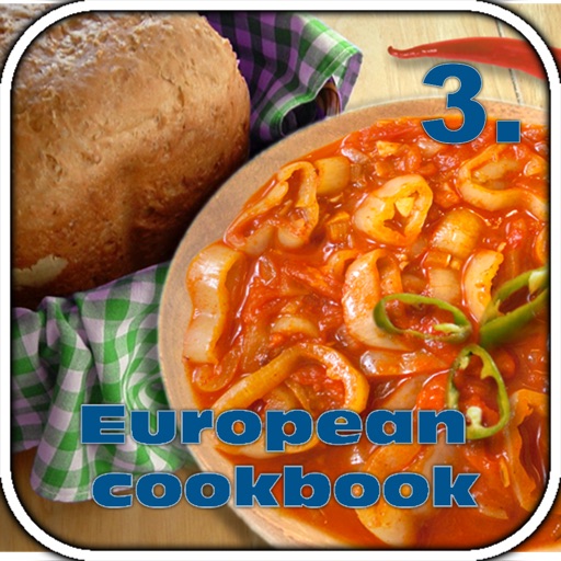 European - Cookbook -3 Free icon