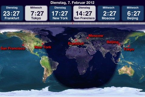 The World Clock screenshot 3