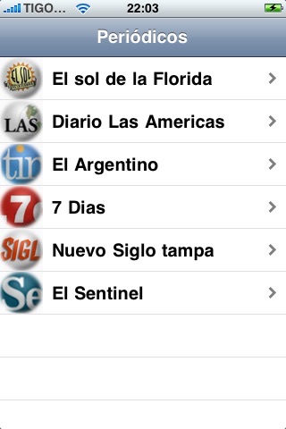 Periodicos Español | Periodicos Florida | Periodicos Hispanos | Periodicos Miami