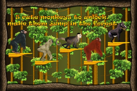 Ape, Chimp and Monkey Banana Quest Fun in the Forest - Free Edition screenshot 2