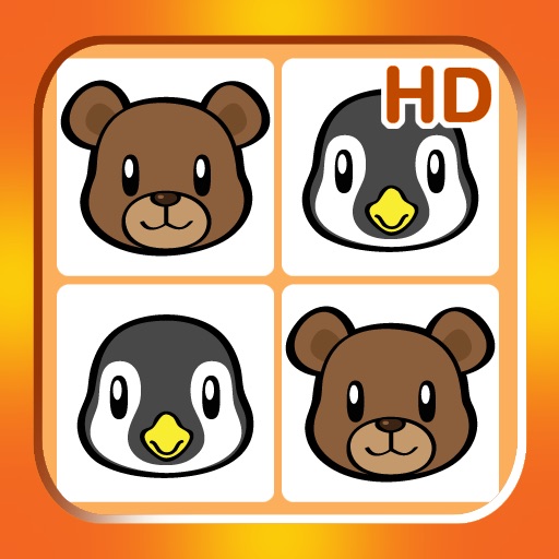 My Kid Animal Matching Cards HD icon