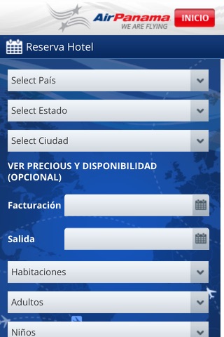 Air Panama Mobile Airline Reservation screenshot 4