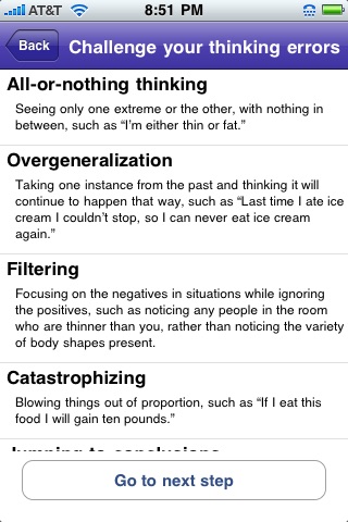 iCounselor: Eating Disorder screenshot 4