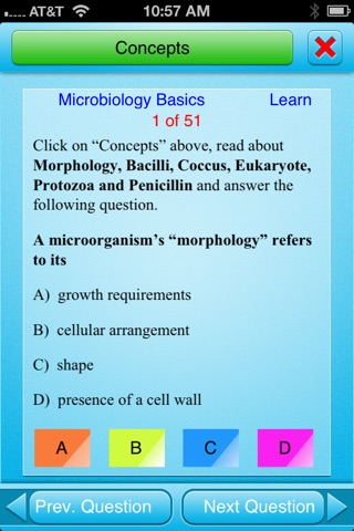 QVprep Learn Microbiology screenshot 4