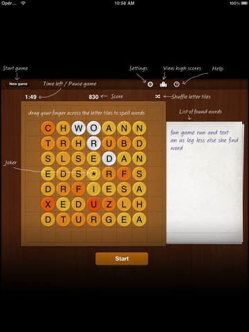 Les mots pêle-mêle pour iPad screenshot 4