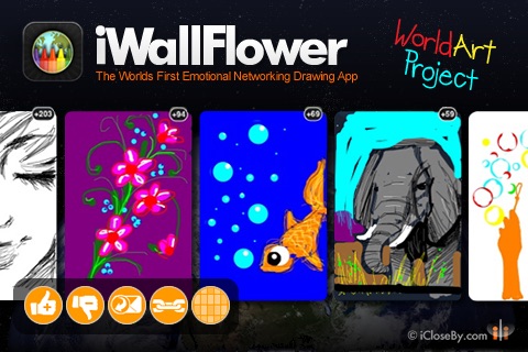 iWallFlower HD - World Art Project - Participate! screenshot 2