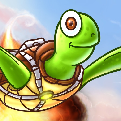 Jetpack Turtle Adventure - Max Speedwood Free Chasing Game icon