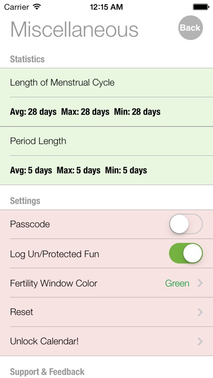 Ovulation and Pregnancy Calendar (Fertility Calculator, Gender Predictor, Period Tracker) screenshot-4