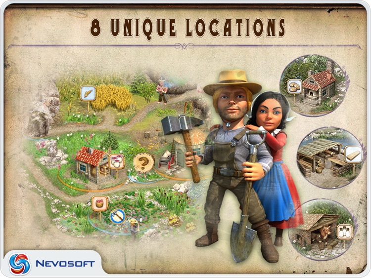 Pioneer Lands HD: western settlers strategy