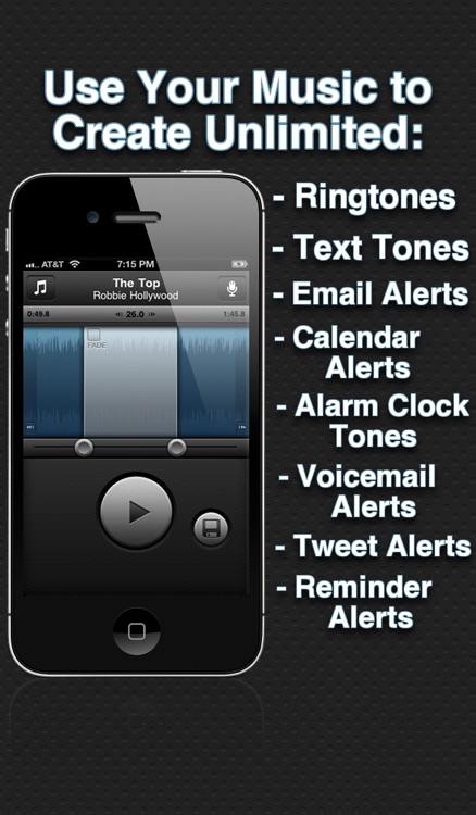 Ringtone Designer Pro - Create Unlimited Ringtones, Text Tones, Email Alerts, and More!
