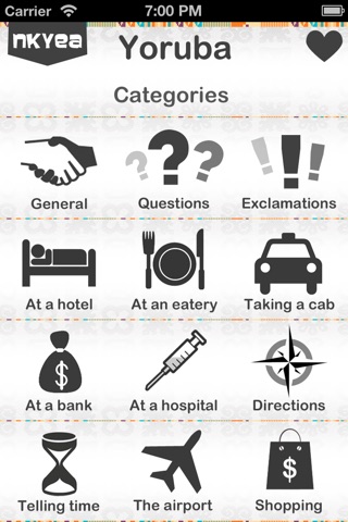 Yoruba for travellers to Nigeria screenshot 2