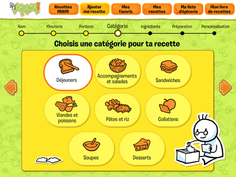 Livre de recettes MIAM! screenshot 4