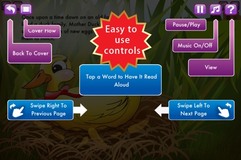 The Ugly Duckling Storybook HD screenshot 4