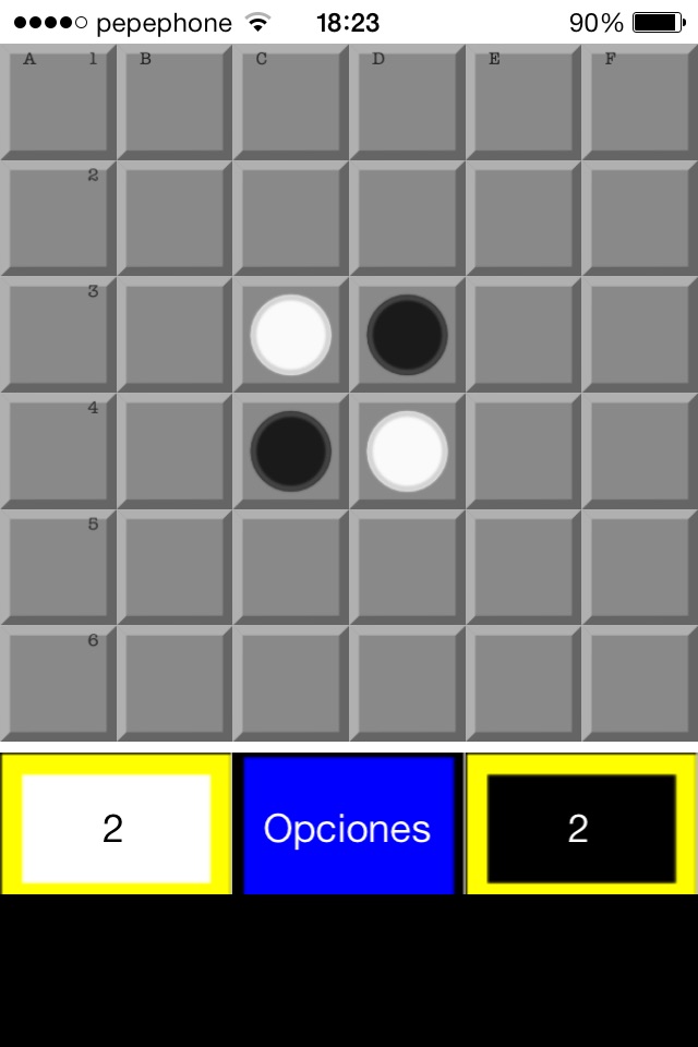 Accessible othello screenshot 2