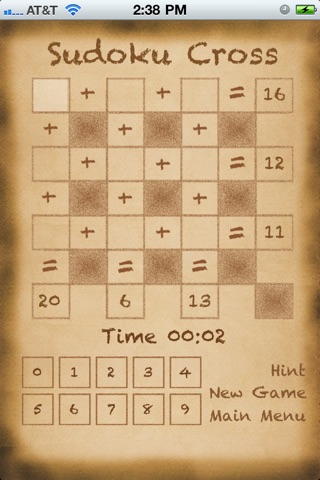 Sudoku Cross Free - A Sudoku/Crossword Puzzle Hybrid screenshot 4