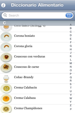 Diccionario Alimentario screenshot 2