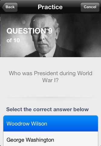 United States Citizenship Test screenshot 4