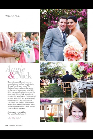 Exquisite Weddings Magazine screenshot 4