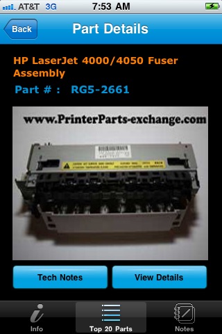 Printer Parts screenshot 3