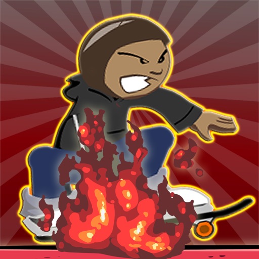 Dual Gravity: Fire Skate-r Free Falls iOS App