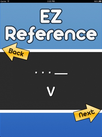 Morse EZ Reference (FREE) screenshot 2