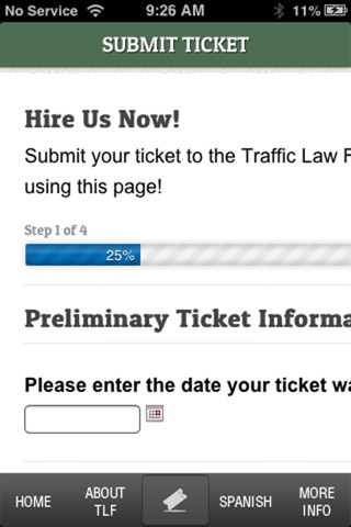The Traffic Law Firm - Traffic Ticket App screenshot 3