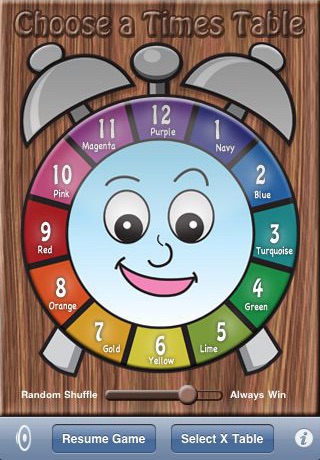 Times Table Clock screenshot 2