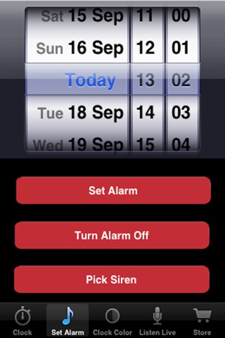 Redwings Alarm & Radio screenshot 2