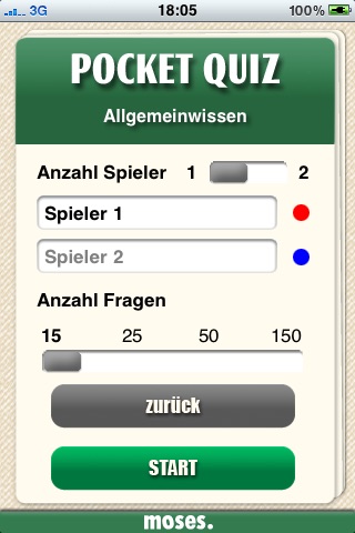 Pocket Quiz: Allgemeinwissen screenshot 2