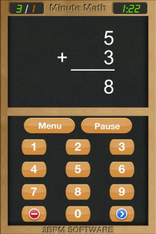 Minute Math for Kids screenshot 2