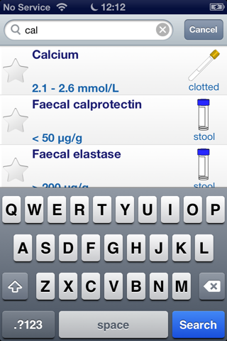 Lab Results screenshot 3