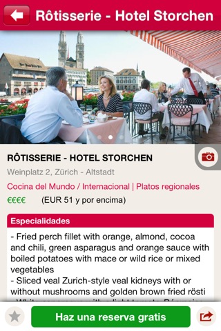 MyTable Restaurants screenshot 3