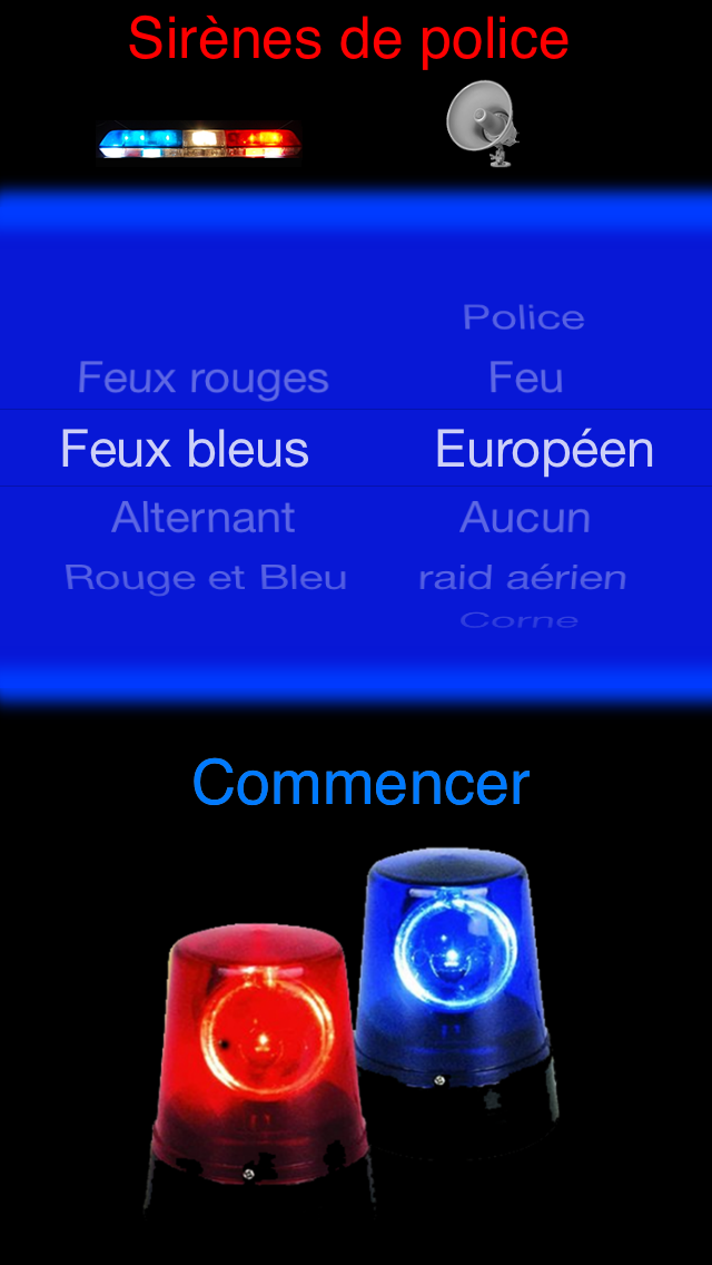 Sirènes de police Sirènes de police