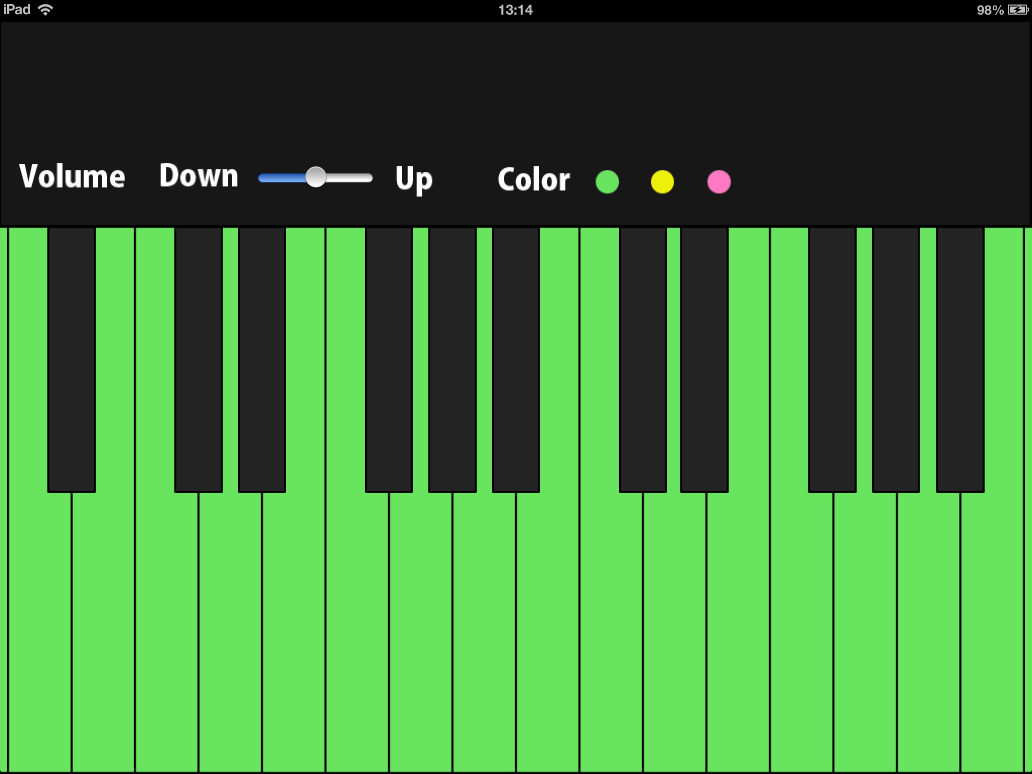 Enjoy Piano for iPad screenshot 2