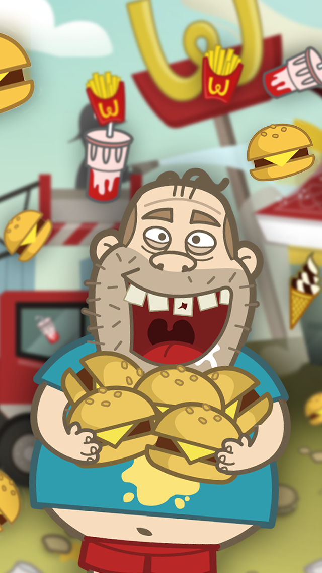 Crazy Burger Free Game - クレイジーバーガー無料ゲーム - 無料アプリのおすすめ画像1