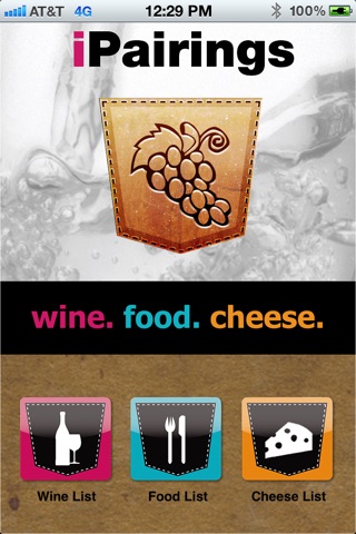 iPairings: Wine, Food... screenshot1