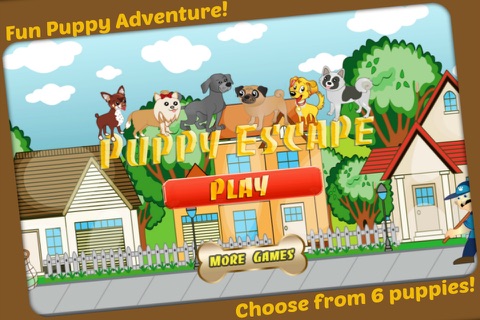 Pet Puppy Escape HD - Dog Rescue Rush & Run Adventure Games screenshot 4