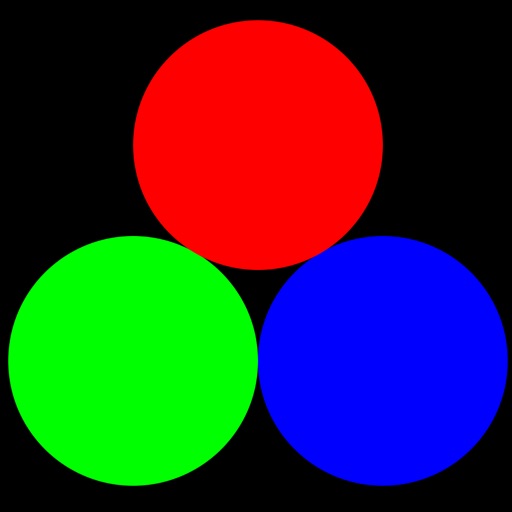 Additive Farbmischung RGB icon