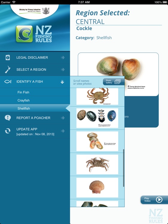 NZ Fishing Rules HD