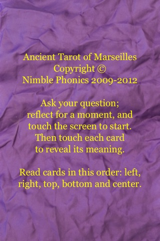 Ancient Tarot of Marseilles screenshot 2