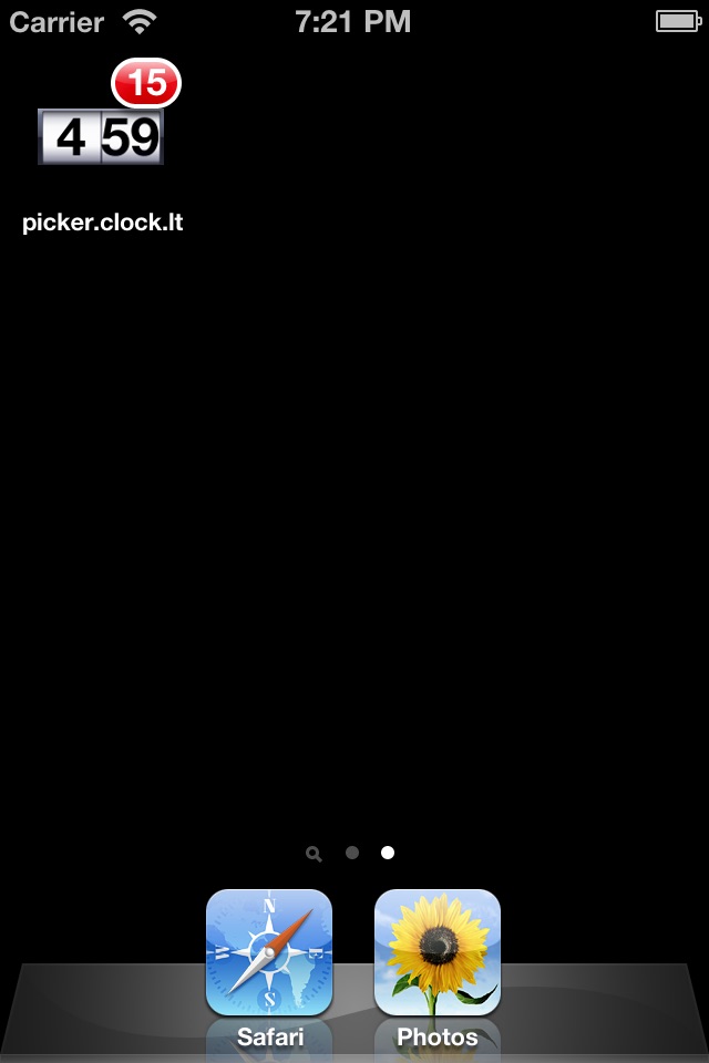 Picker Clock - an adjustable timer screenshot 3