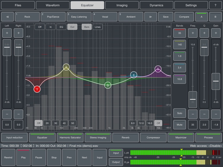Audio Mastering
