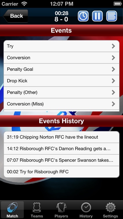 Rugby Reporter Pro screenshot-3