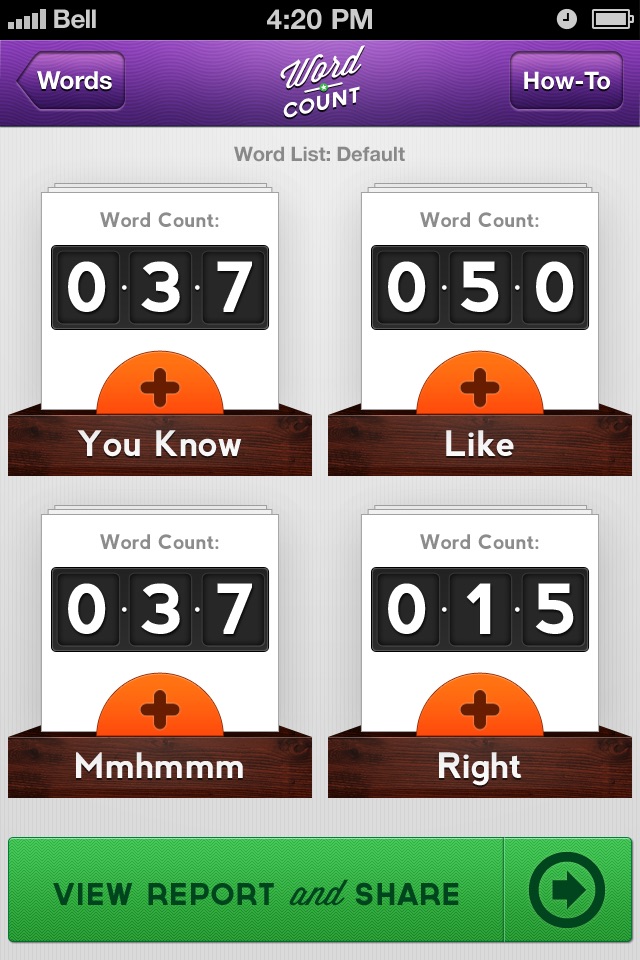 Word Count! screenshot 2