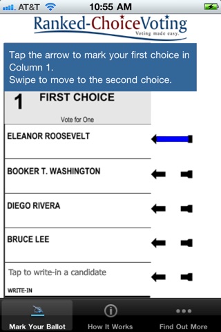 Ranked-Choice Voting screenshot 3