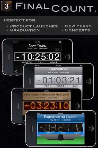 Final Count.  Your Free Event Countdown Timer screenshot 2
