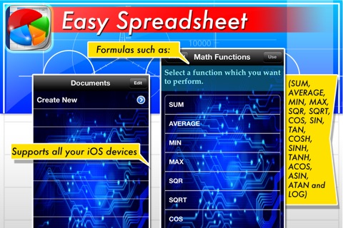 Easy Spreadsheet Lite screenshot 2