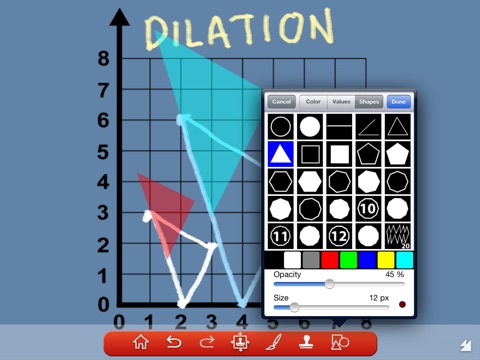 Math Eighth Grade -  Common Core curriculum builder and lesson designer for teachers and parents screenshot 2