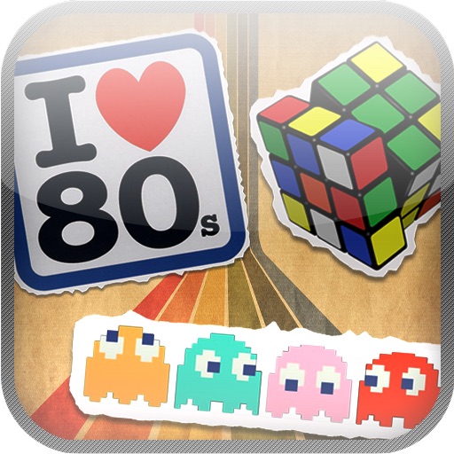 80's Flashback Word Puzzle Game (iPad Version) icon