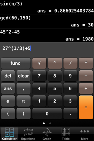 Graphing Calculator screenshot 2